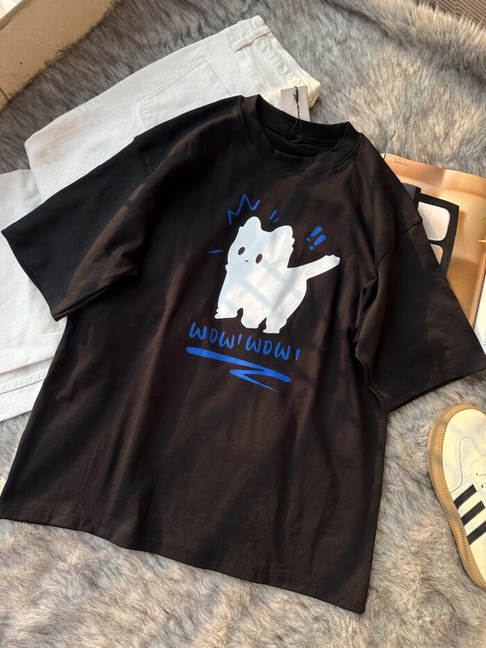 Black Unisex T-Shirt – Wow Cat