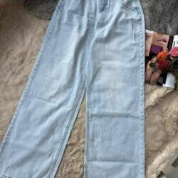 Wide Leg Denim Jeans