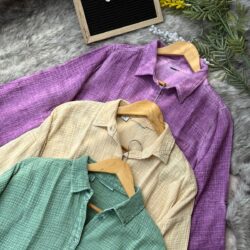 Breathable Cotton Gauze Shirts