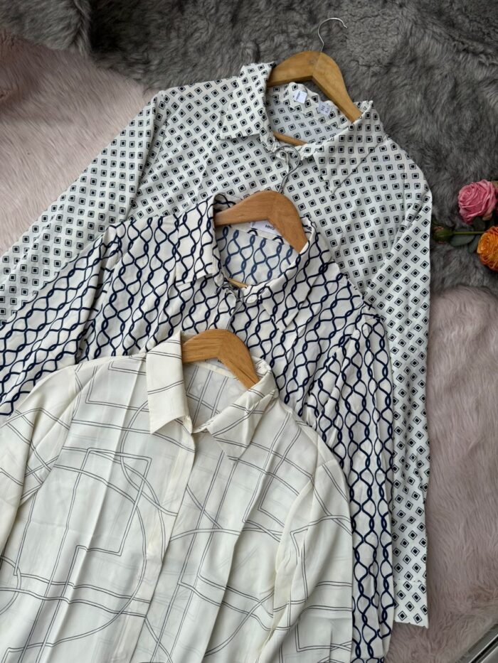 Lightweight Printed Georgette Shirts